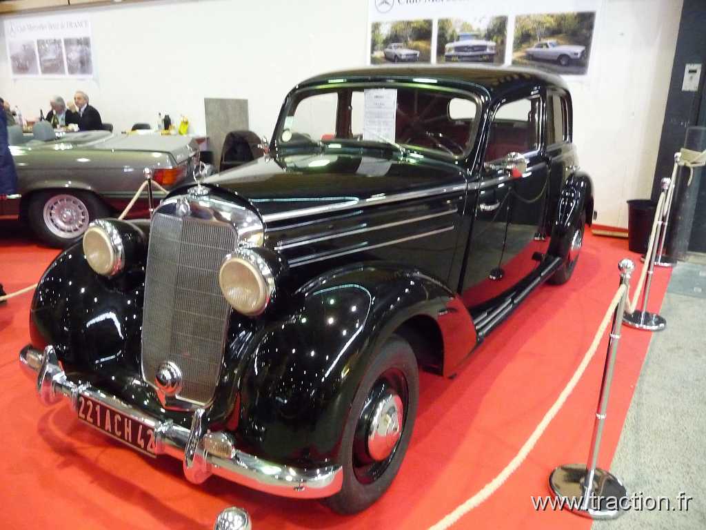 2011_epoquauto (184).jpg - 05/11/2011 - 69000 LYON - EPOQU'AUTO - 33ème Salon International Autos & Motos Anciennes - MERCEDES - 170 S - 1951